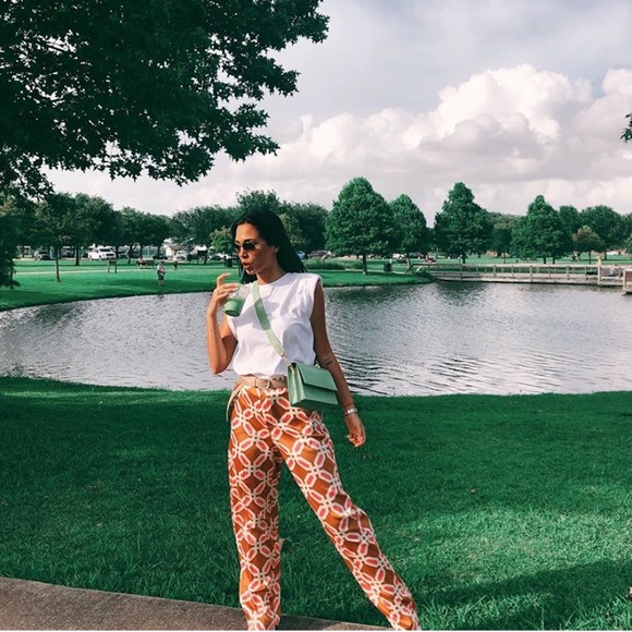 GORGEOUS ZARA NWT Pajama Style Pants - Picture 8 of 10